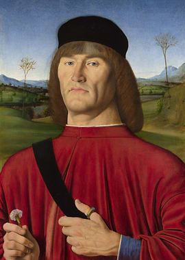 Man with a Pink Carnation