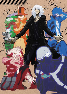 MHA Season 5 Villainous Characters