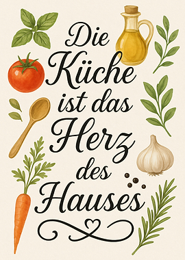 Die Küche ist das Herz des Hauses
