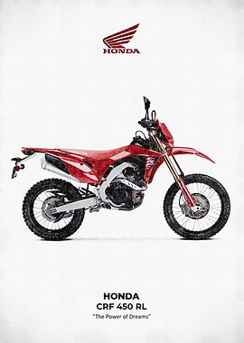 Honda CRF 450 RL Sketchart