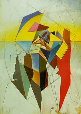 Untitled (Stereoscopic Painting) Salvador Dali