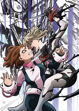MHA Season 7 Uraraka vs. Toga