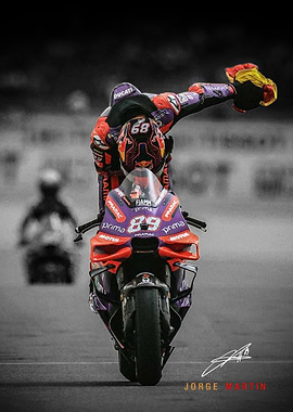 Jorge Martin Motorcycle Race Victory