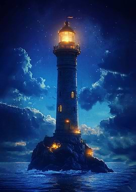 Lighthouse Night