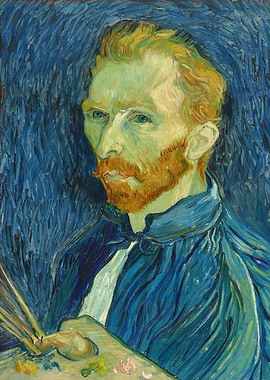 Van Gogh Self-Portrait with Palette