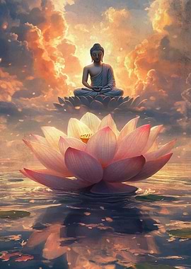 Buddha Lotus Flower
