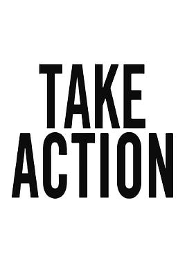 Take Action Bold Text