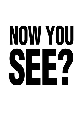 Now You See Text Art