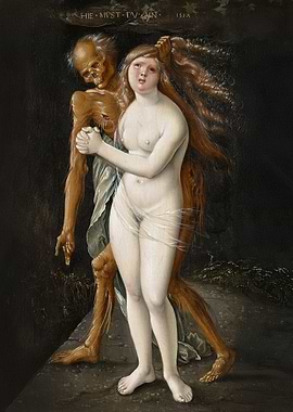 Death and the Maiden painting