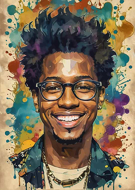 Metro Boomin Vintage Portrait