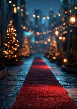 Christmas Red Carpet Street