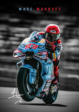 Marc Marquez Motorcycle Racing