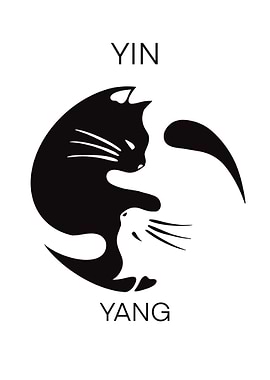 Yin Yang Cats