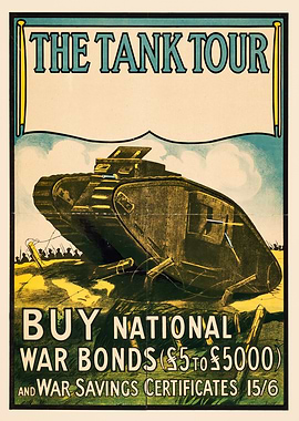 The Tank Tour War Bonds Poster