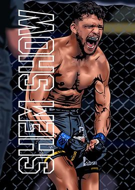 Shem Show – Shem Rock Liverpool MMA Star Artwork | GrizzlyGFX Design