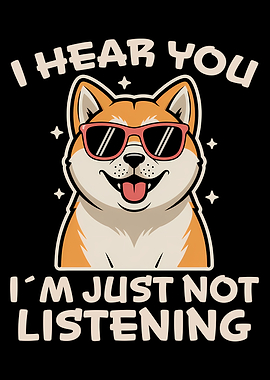 Cool Doge with Sunglasses