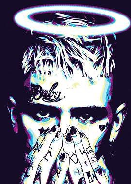 Lil Peep Angelic Portrait