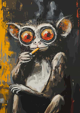 Smoking Monkey