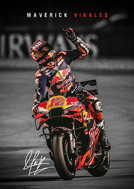 Maverick Vinales Motorcycle Racing