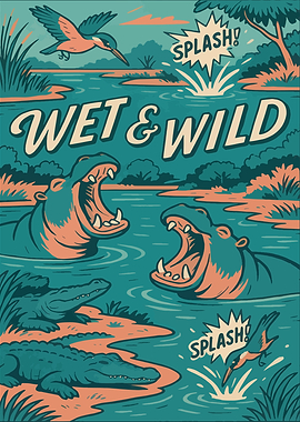 Wet & Wild River Creatures Comic