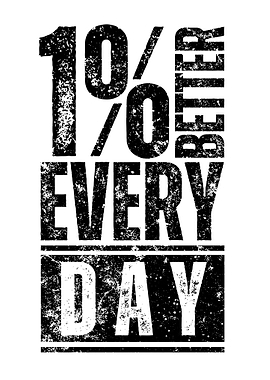 10% Better Every Day Motivation