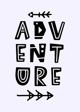 Adventure Typography with Arrows