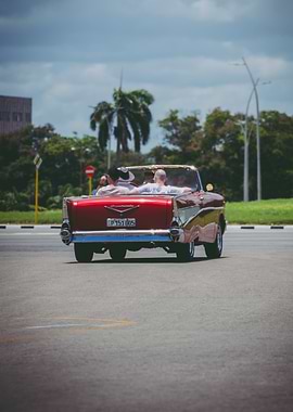 Vintage Car in Cuba