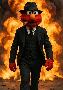 Gangster Elmo