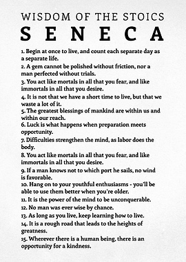 15 Seneca Quotes Stoic Wisdom