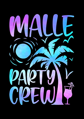 Malle Party Crew Design