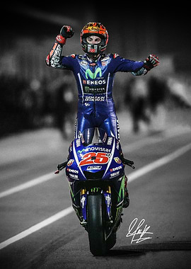 Maverick Vinales Motorcycle Racing
