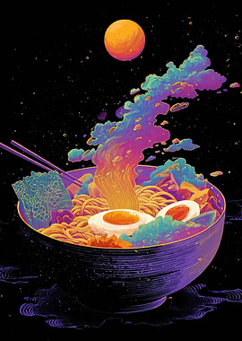Cosmic Ramen Bowl