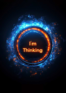 I'm Thinking - Neon Circle