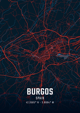 Burgos City Map