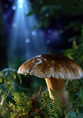 Mushroom in Enchanted Forest