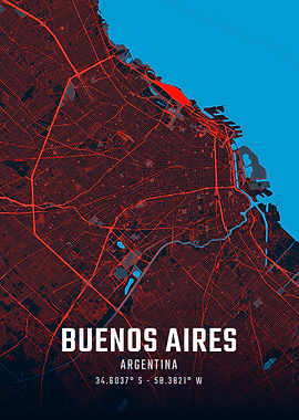 Buenos Aires City Map