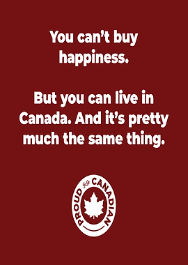 Canada: Happiness Quote