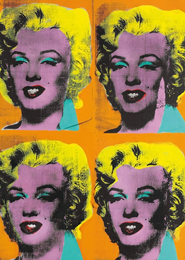 Marilyn Monroe Pop Art Portrait
