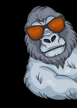 Gorilla Lover Kids Jungle Ape Monkey Gifts Gorilla