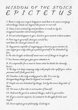 15 Best Epictetus Quotes
