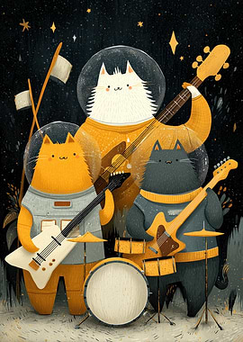 Space Cat Band
