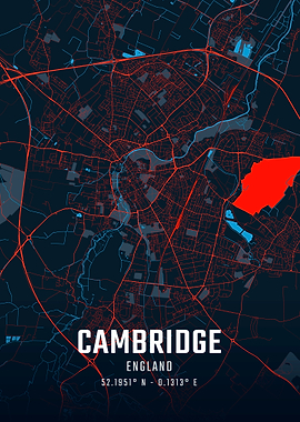 Cambridge City Map