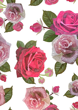 Floral Rose Pattern