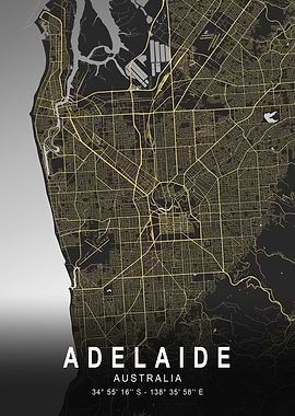Adelaide Silver City Map
