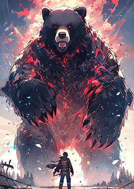 Giant Bear Confrontation