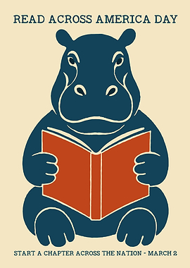 Read Across America Day Hippo
