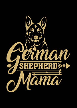 German Shepherd Mama