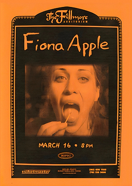 Fiona Apple Concert Poster