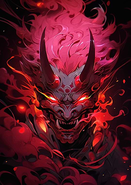 Red Oni Mask