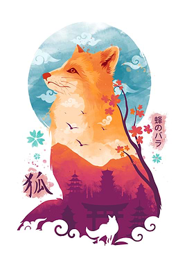 Red Fox Landscape